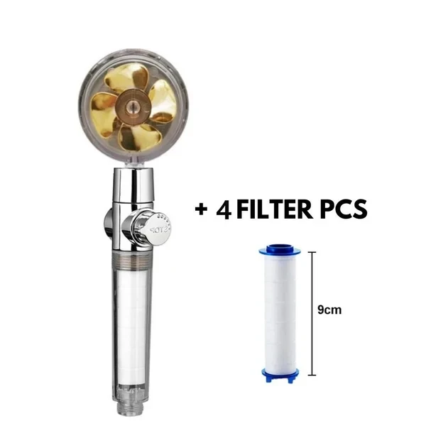 360° Power Shower Head