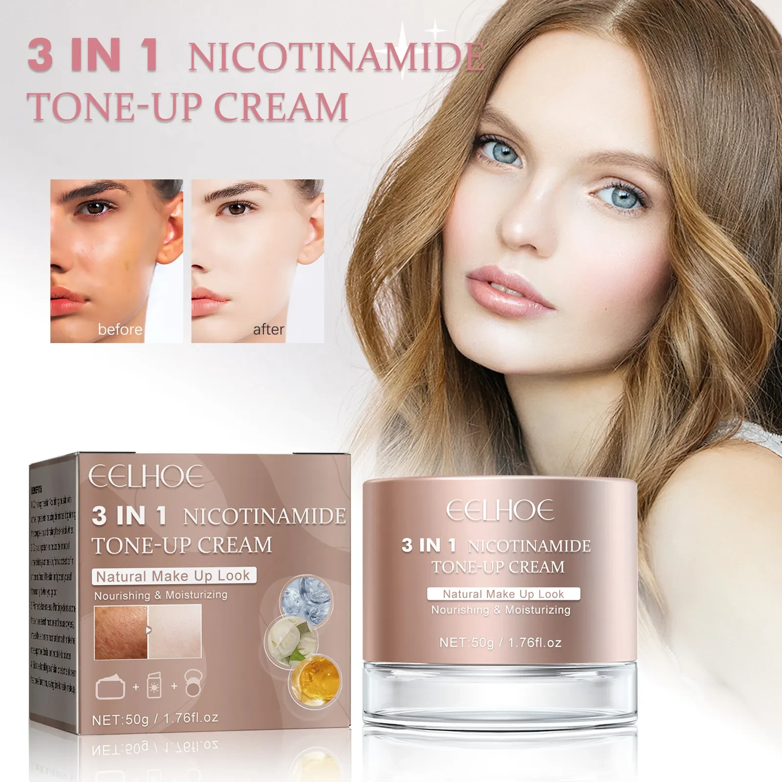 Moisturizing Even Brightening Skin Color Cream