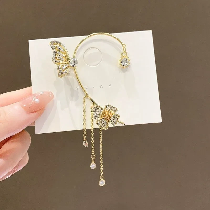 ✨Butterfly tassel style earrings