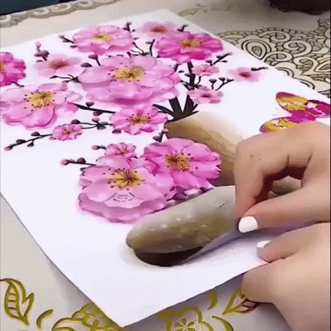 🌸3D Vase Sticker