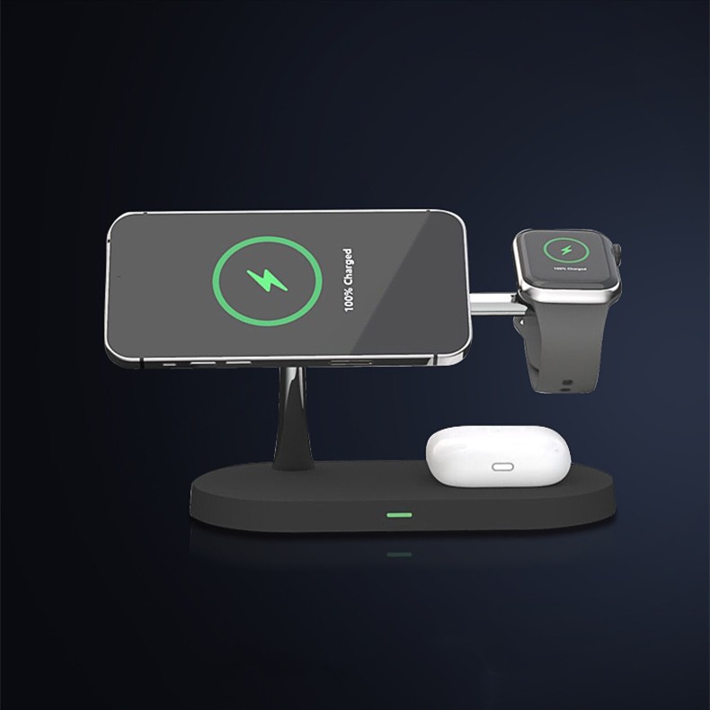 ChargeHub 5-in-1 MagElite: Wireless Fast Charging Station