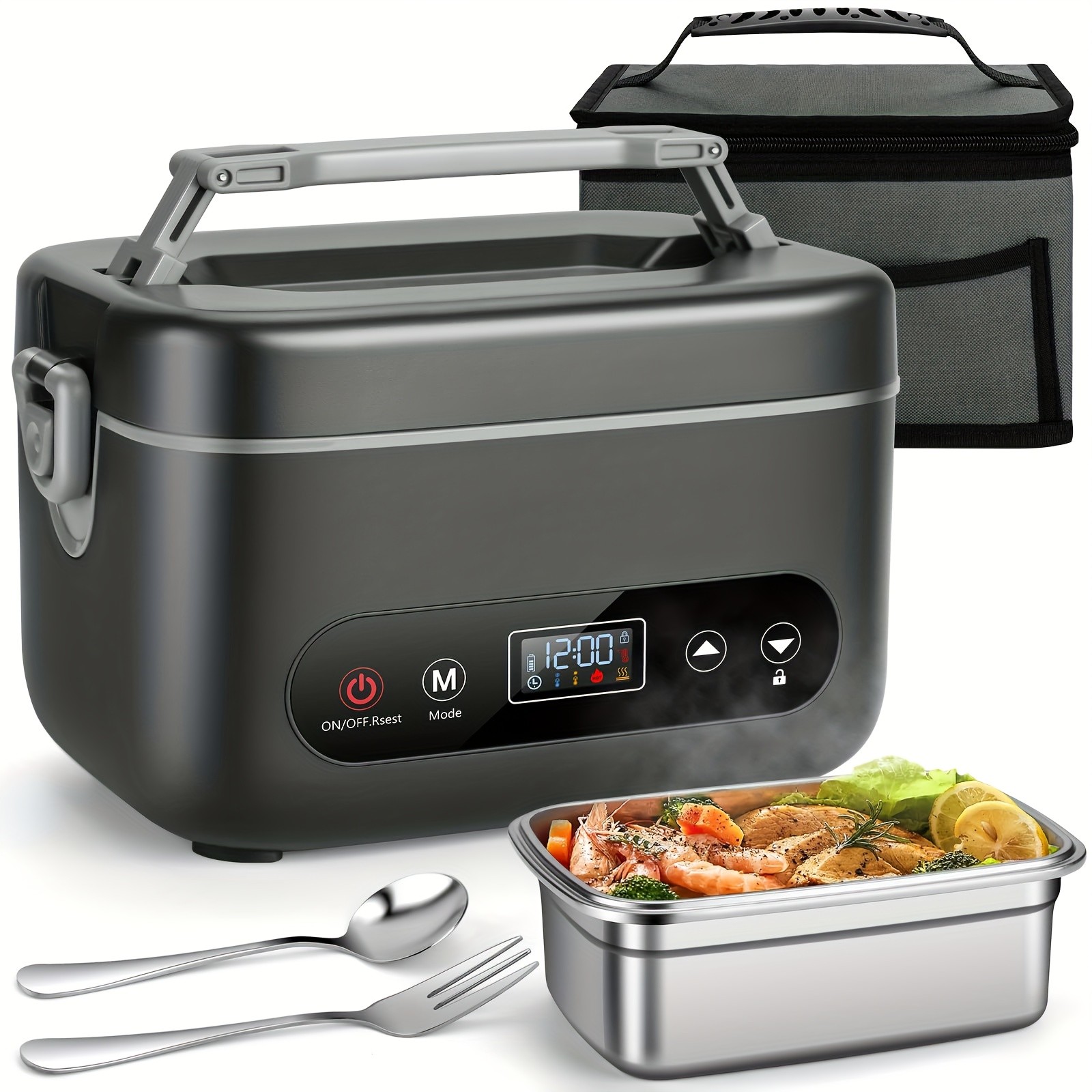 1.2L Cordless Lunch Box with 12000mAh Battery