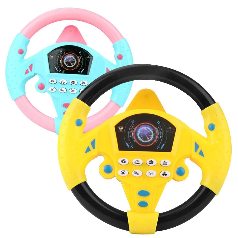 Kids' Electric Steering Wheel Driving Simulator