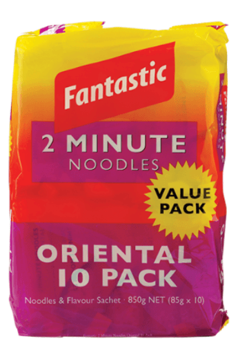 Fantastic Oriental Flavour 2 Minute Noodles