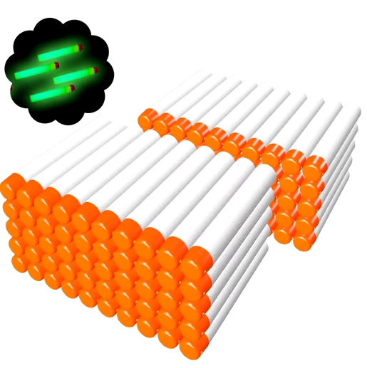 TISNERF 100Pcs Refill Darts for Nerf