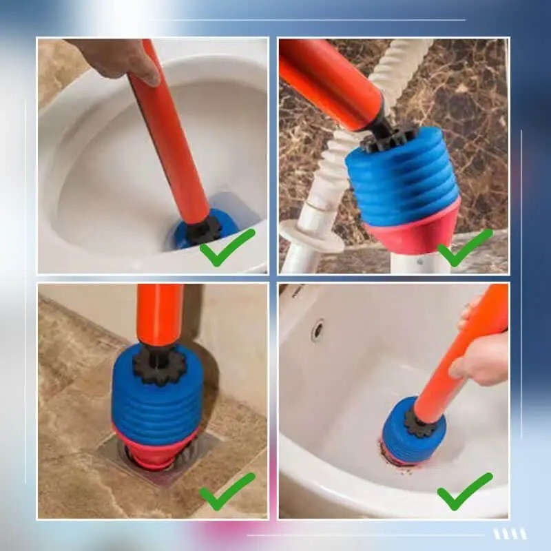 Household High-Pressure Toilet Unblocker