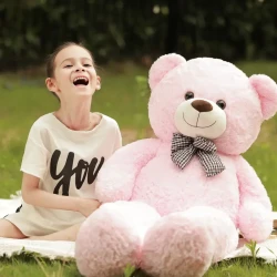 Big Teddy Bear 121.92cm Giant White Soft Stuffed Animals Cute Plush Toy