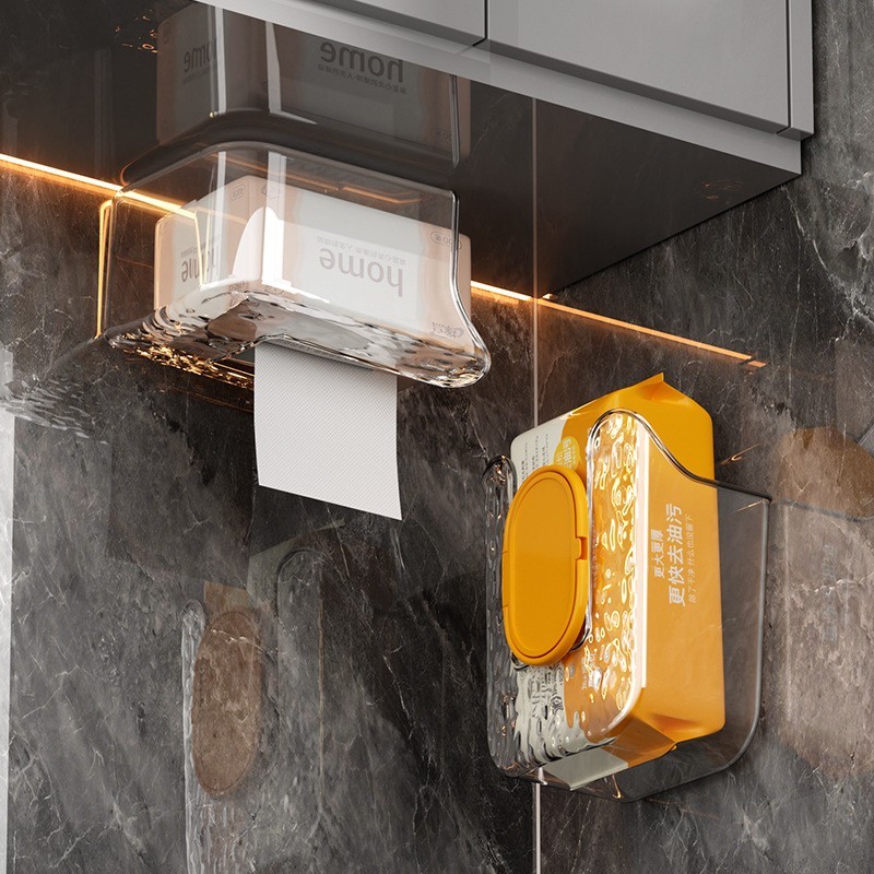 Kitchen wipes storage box
