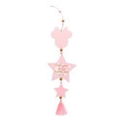 Hanging Plaque : Minnie Mouse Love You To The Moon