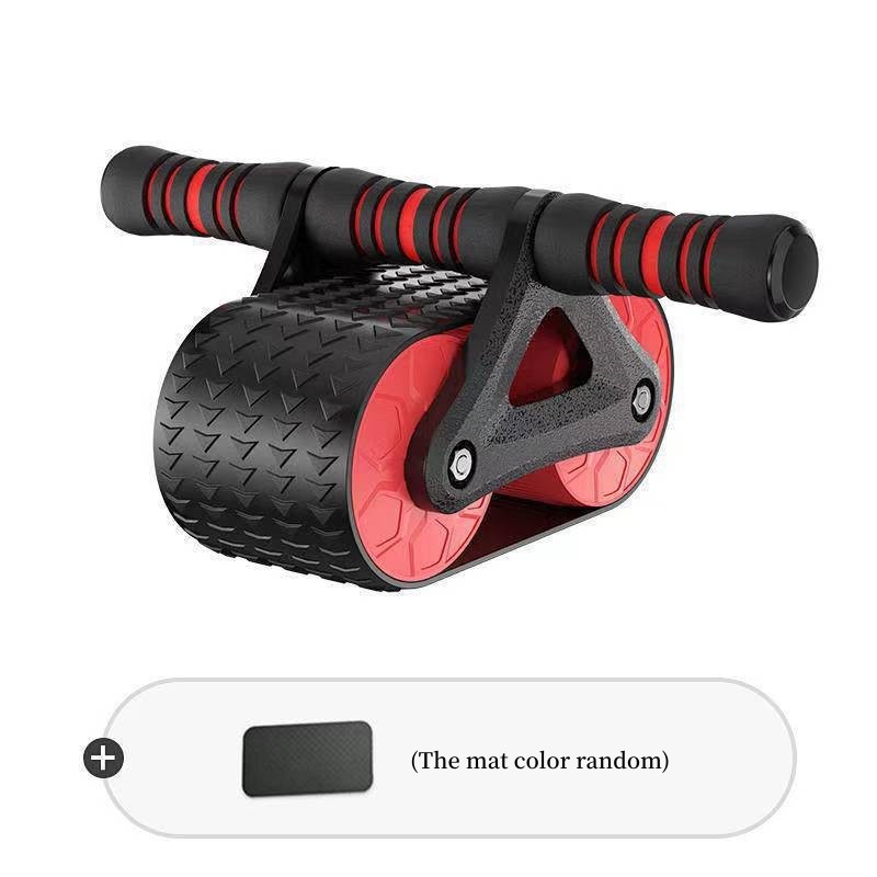 Dual Wheel Automatic Rebound Abdominal Roller