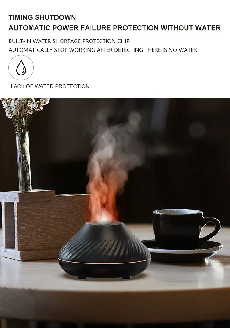 RGB Flame Aroma Diffuser
