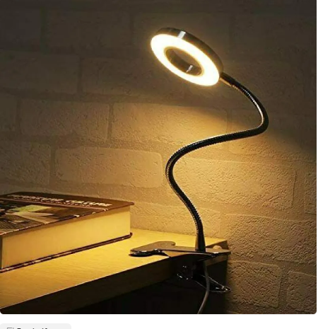 Clip On Desk Lamp LED Flexible Arm