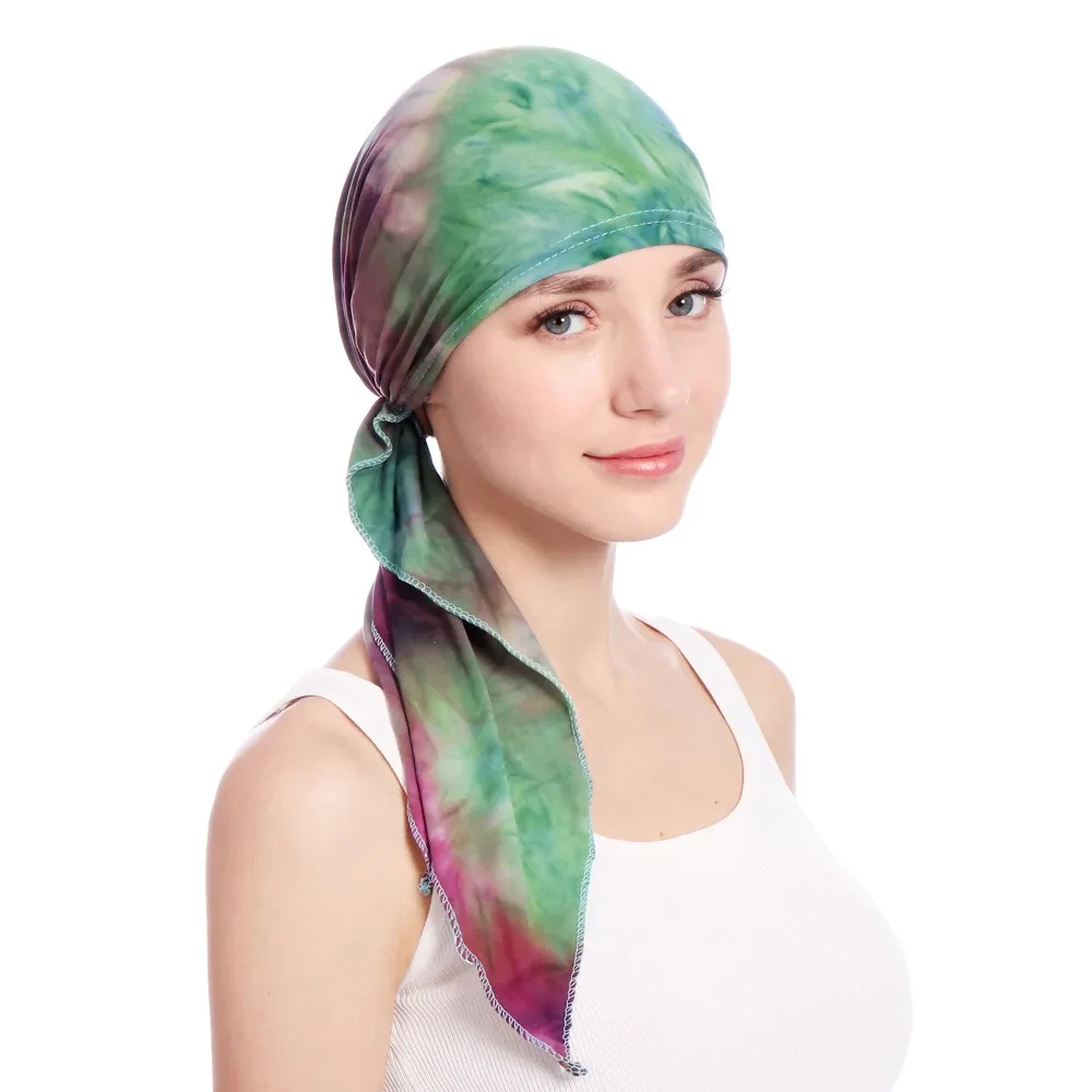 Curved flower hat