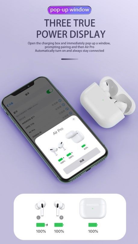 EarPods Pro High-Quality Wireless Stereo Earbuds