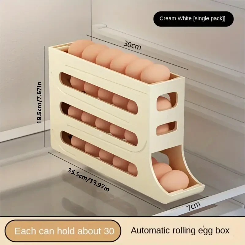 Smart Refrigerator Egg Organizer