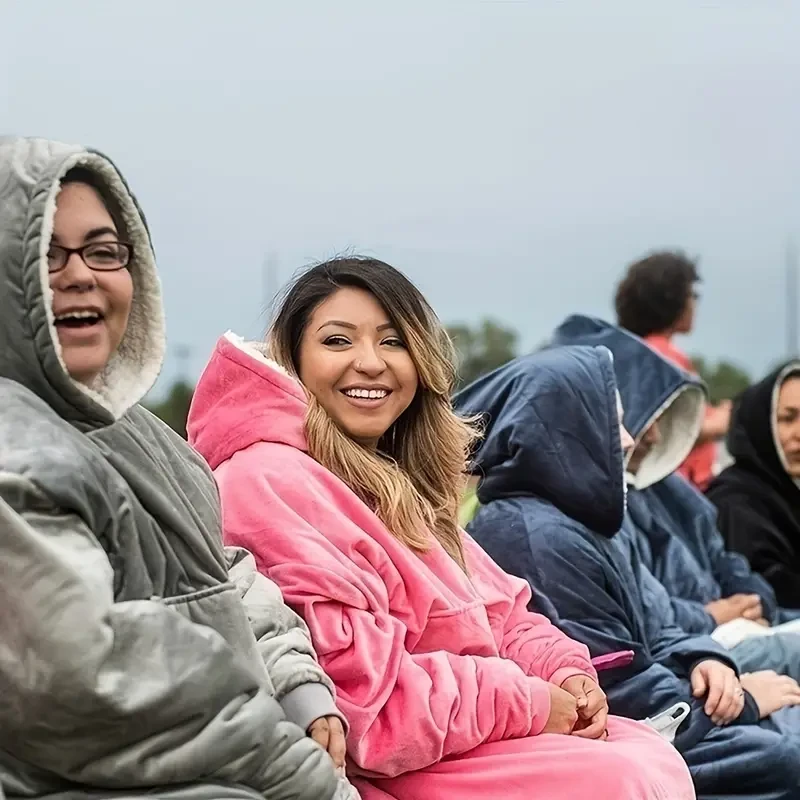 Cozy Oversized Hoodie Blanket