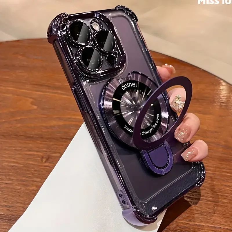 Vibrant Graphic Magnetic Phone Case for iPhone 13/14/15 Pro Max