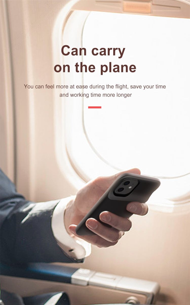 iPhone 12 Mini battery Case 4700mAh Newdery