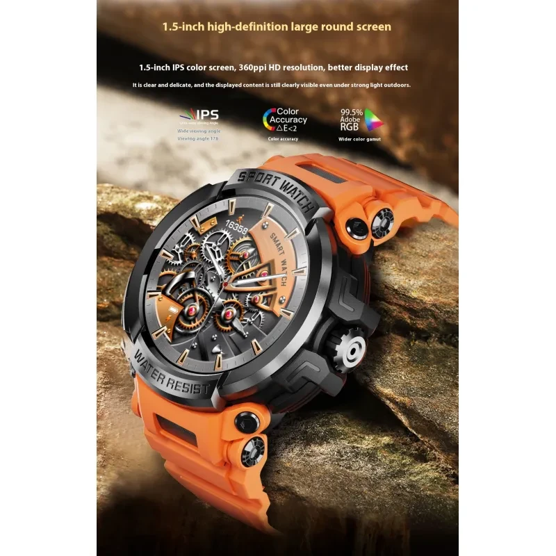 Smart Watch Bluetooth Calling Heart Rate Blood Pressure Blood Oxygen Sleep Monitoring