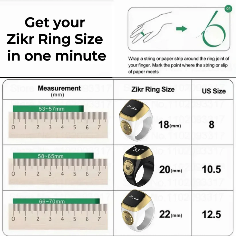 ZikrZen Tasbeeh Ring