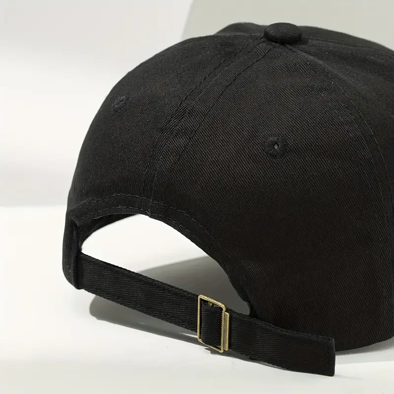Funky Cotton Embroidered One Percent Pattern Baseball Cap for Men