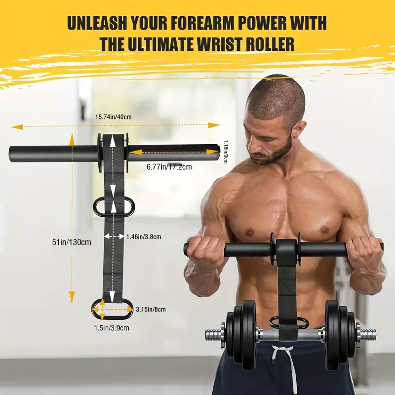Ultra-Strong Forearm & Wrist Strengthener - Anti-Slip Grip & Quick Locking