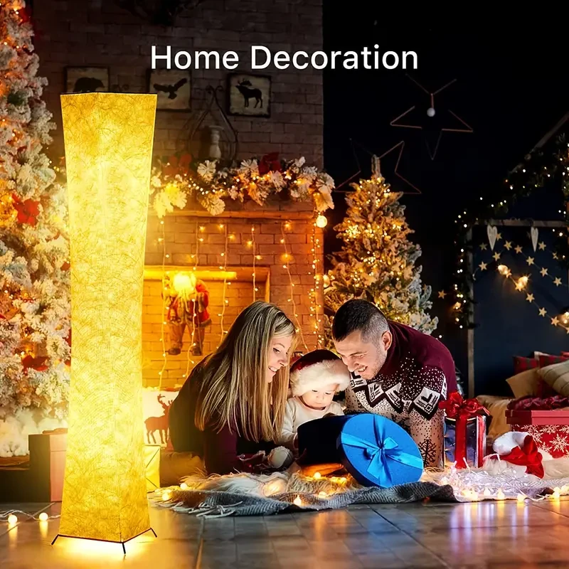 Soft Light Floor Lamp, 132.08cm Simple Design Morden Slim Warm Light