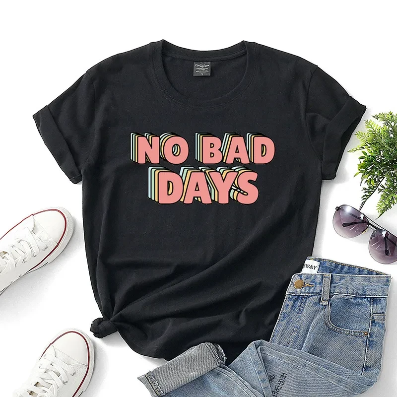 PosiVibe 'No Bad Days' Women's Tee