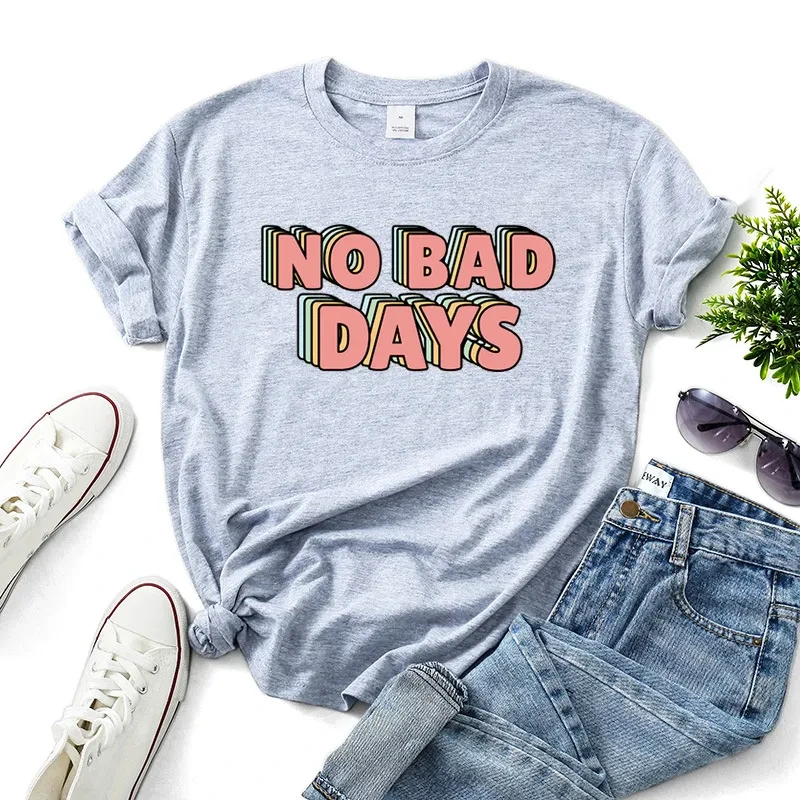 PosiVibe 'No Bad Days' Women's Tee