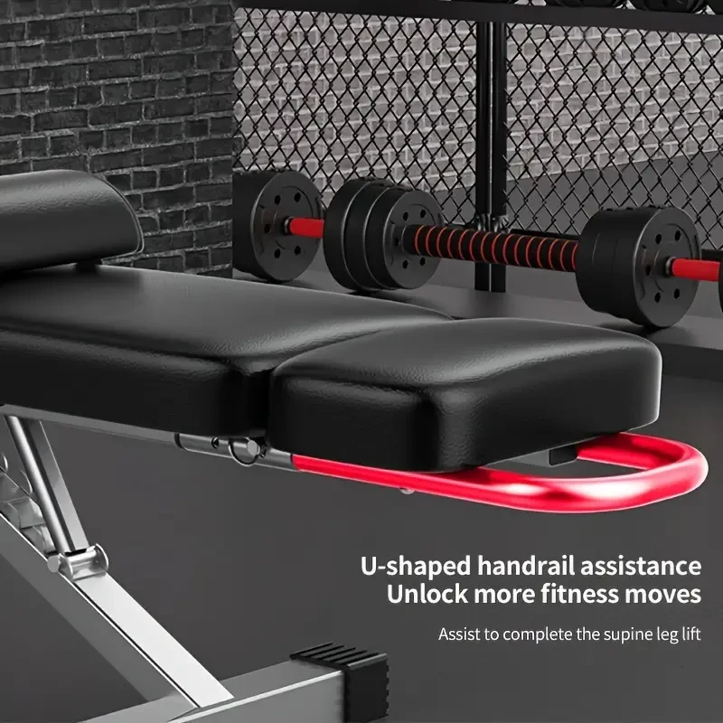ADKING 17-in-1 Dumbbell Bench Adjustable Home Gym Exercise Chair