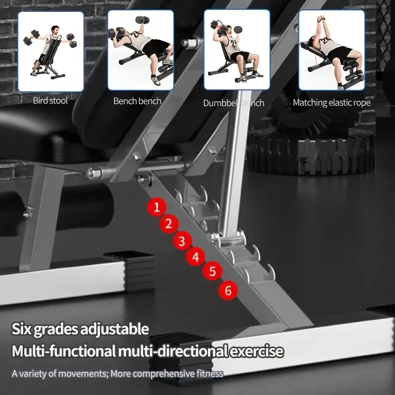 ADKING 17-in-1 Dumbbell Bench Adjustable Home Gym Exercise Chair
