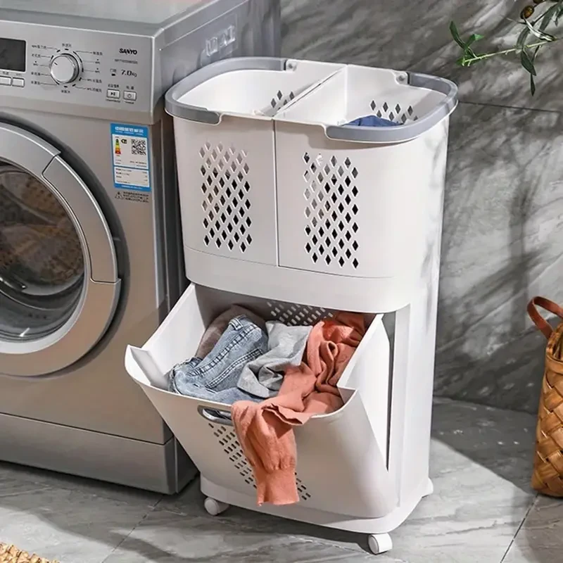 Wheeled Laundry Hamper Spacious & Breathable Organizer