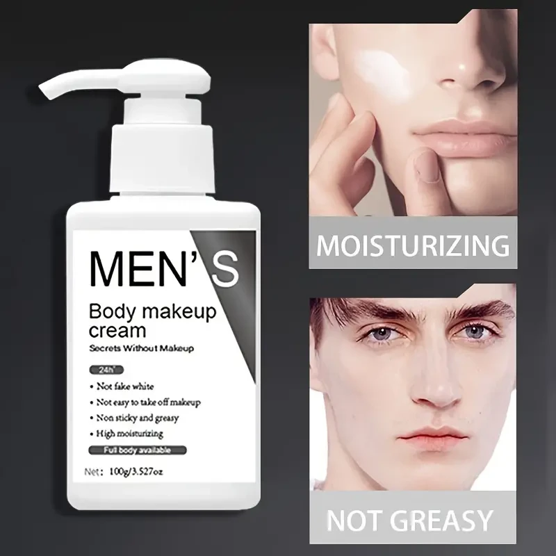 EMTERINE Mens Tinted Moisturizer Concealer  Natural Finish & Long-Lasting