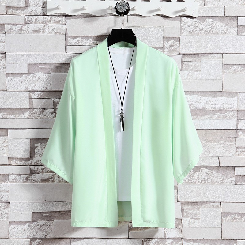 Summer Ice Silk Sun Protection Hanfu Robe