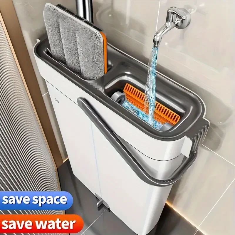Easy Wring 2-in-1 Mop and Bucket Set
