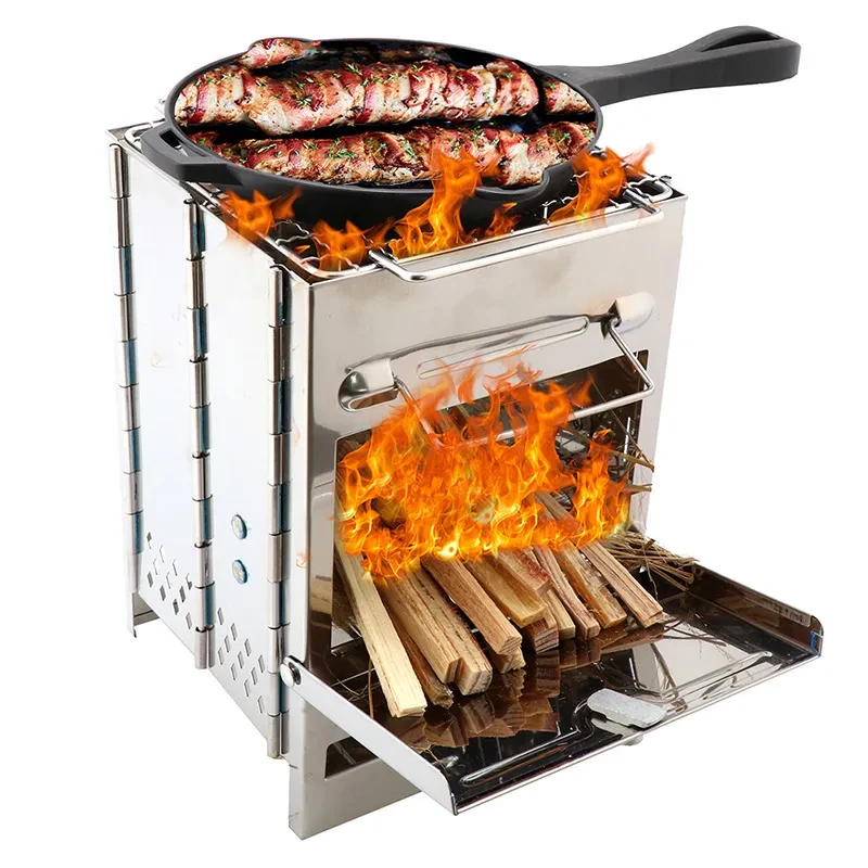EcoFlame Folding Wood Stove