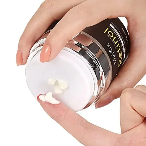 Retinol Moisturizer Cream For Face And Eye Area 1.7 Fl. Oz With Retinol, Hyaluronic Acid, Vitamin E And Green Tea For Anti Aging, Cream For Face, Best Night And Day Moisturizing Cream