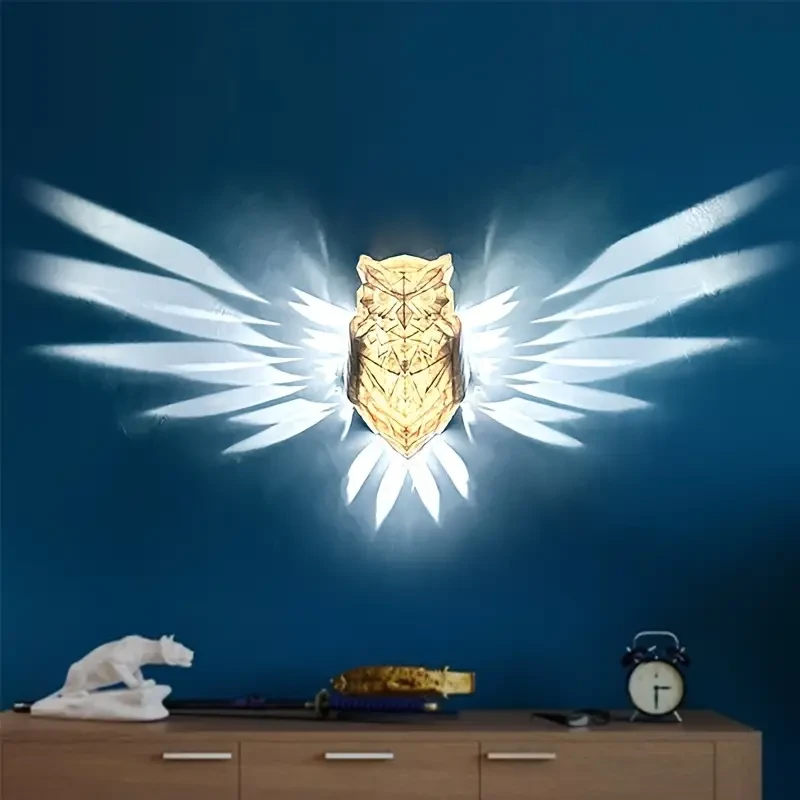 Eagle & Owl LED Wall Lamp