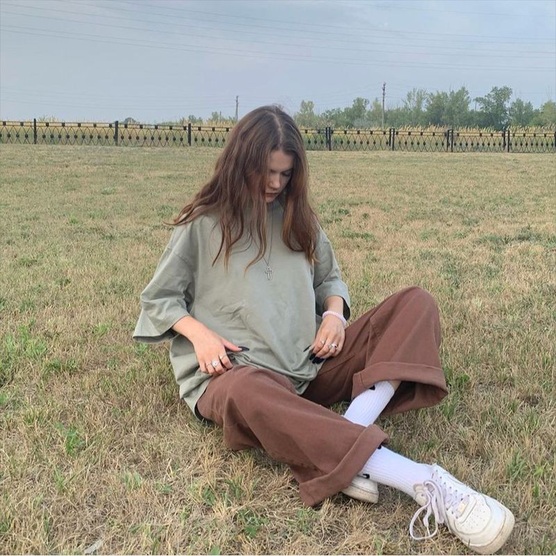 Brown Jeans Retro