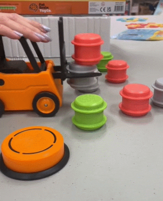 🚙Crazy Forklift - 2 Player Stacking Skill Game