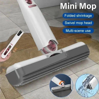 Foldable Hand-Washable Mini Mop