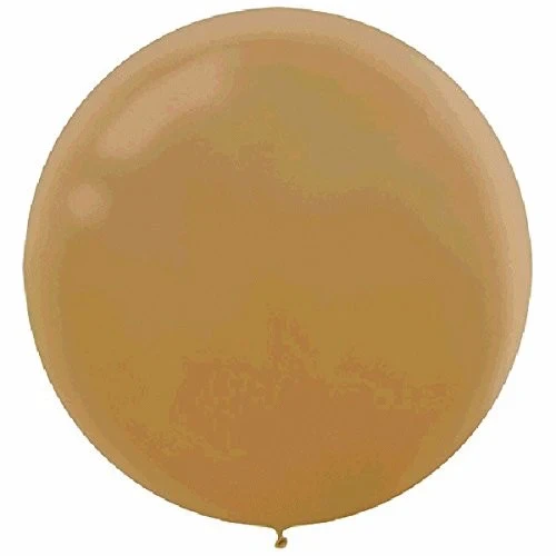 Balloons - 60cm Metallic Gold Round  - Pack of 4