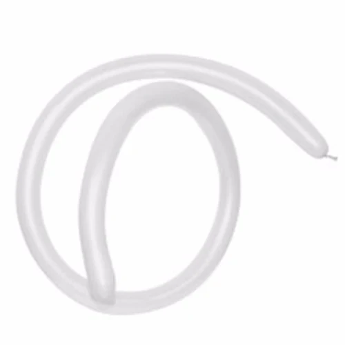 Modelling Balloons -  White Latex - Pack of 50