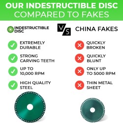 INDESTRUCTIBLE DISC-Cut everything in seconds
