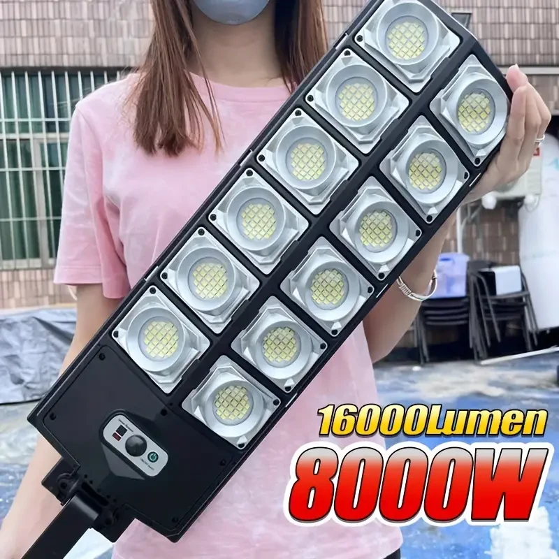 7700LM Solar LED Outdoor Light