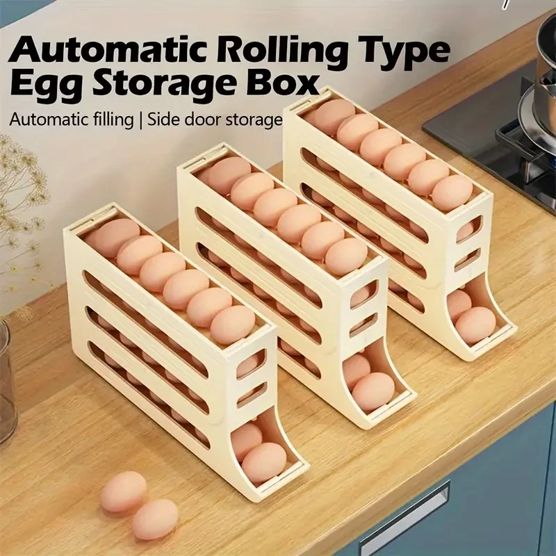Smart Refrigerator Egg Organizer