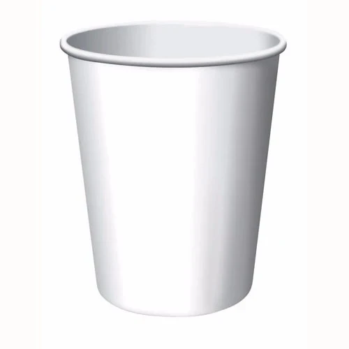 White Cups Paper 266ml - Pack of 24