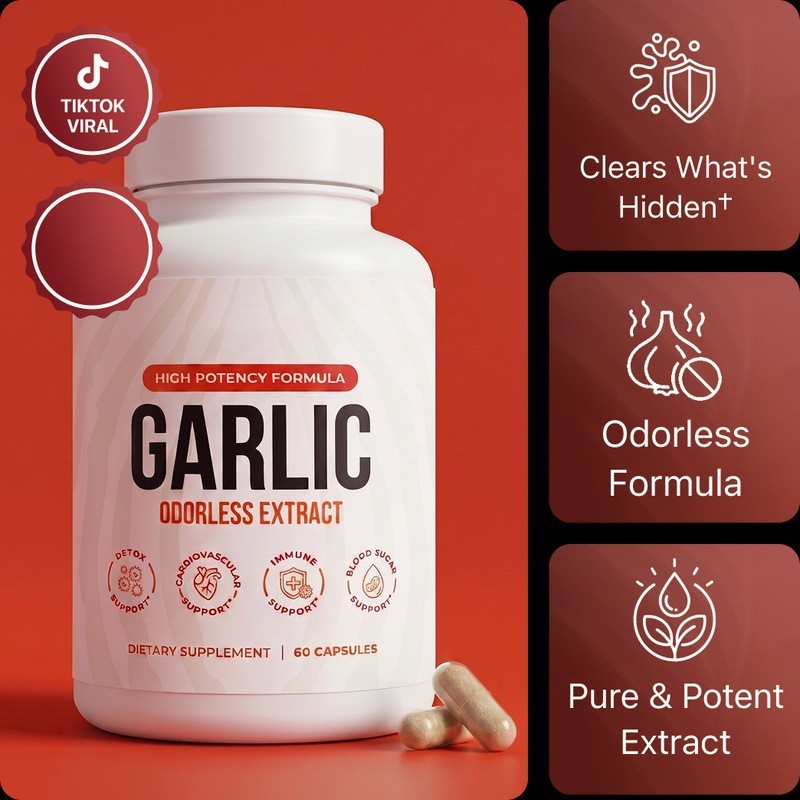Odorless Garlic Extract Capsules