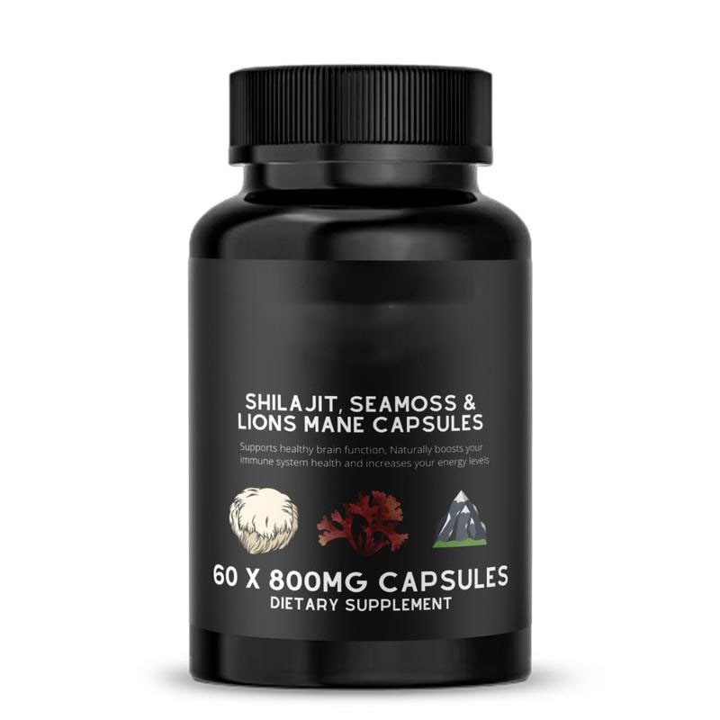 Shilajit, Sea Moss & Lions Mane