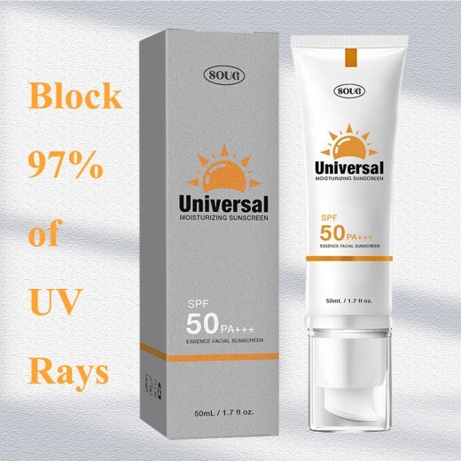 Universal Sunscreen SPF 50 PA, Protector Solar Con Color